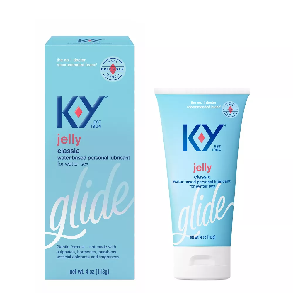 Ky Jelly Personal Lubricant, Gynecologists Recomended, 4 Oz